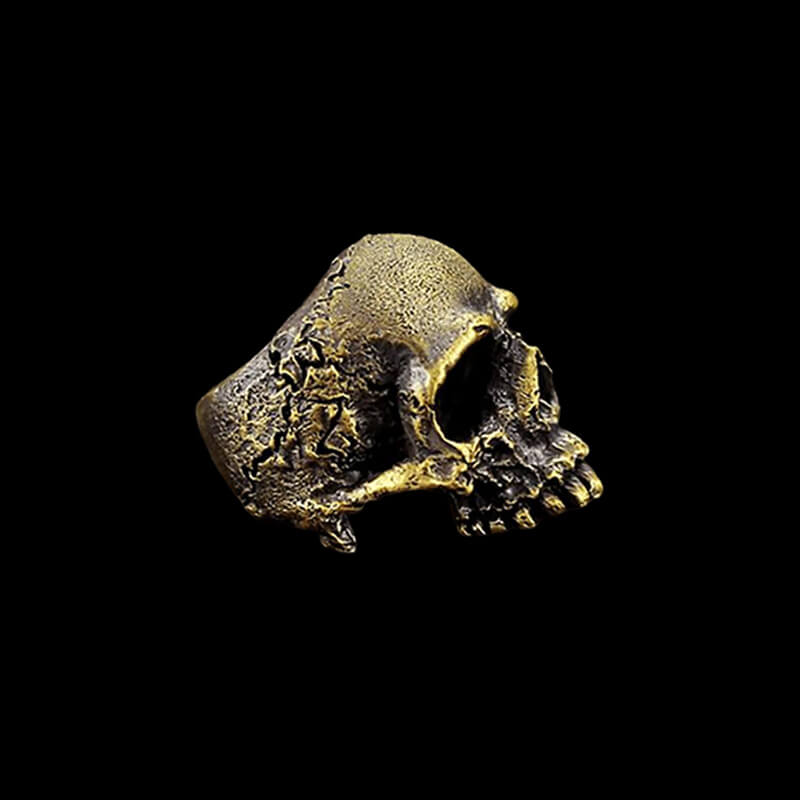 Domineering Skull 925 Sterling Silver Ring