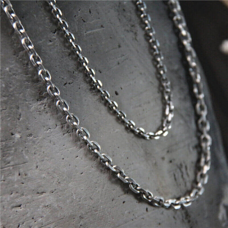 Double Dragon Cross 925 Sterling Silver Pendant
