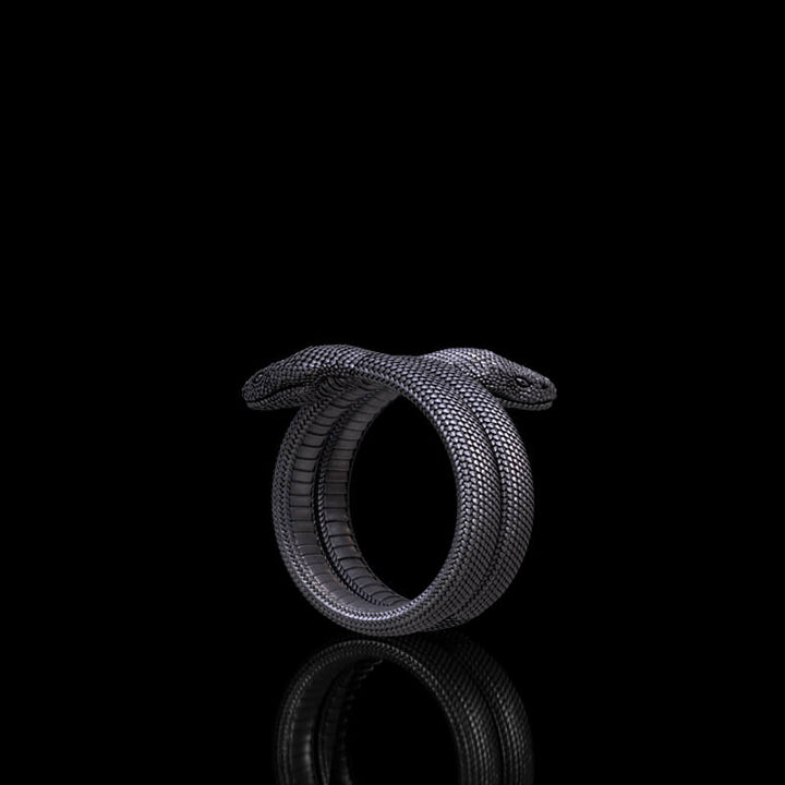 Double Headed Snake 925 Sterling Silver Ring