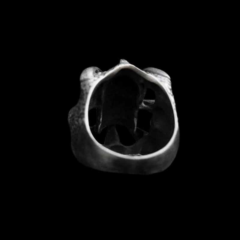 Dragon Claw Skull 925 Sterling Silver Ring