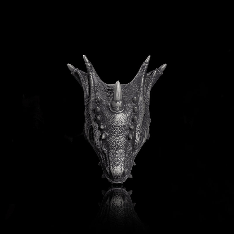 Dragon Head 925 Sterling Silver Animal Ring