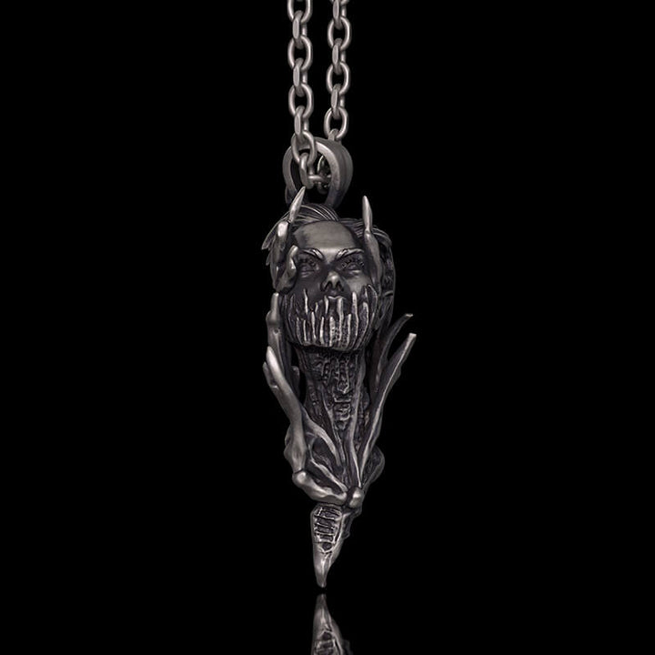 Dragon Warrior Gothic Sterling Silver Pendant | RoyalLuster.com