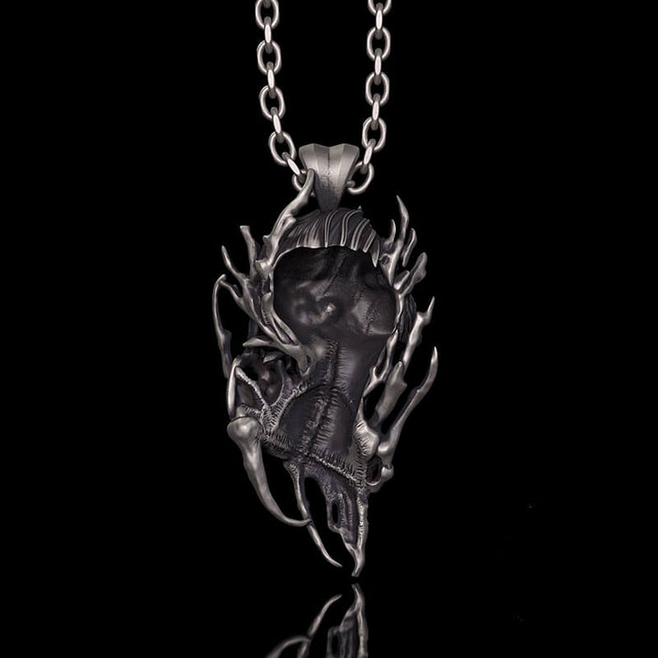 Dragon Warrior Gothic Sterling Silver Pendant | RoyalLuster.com