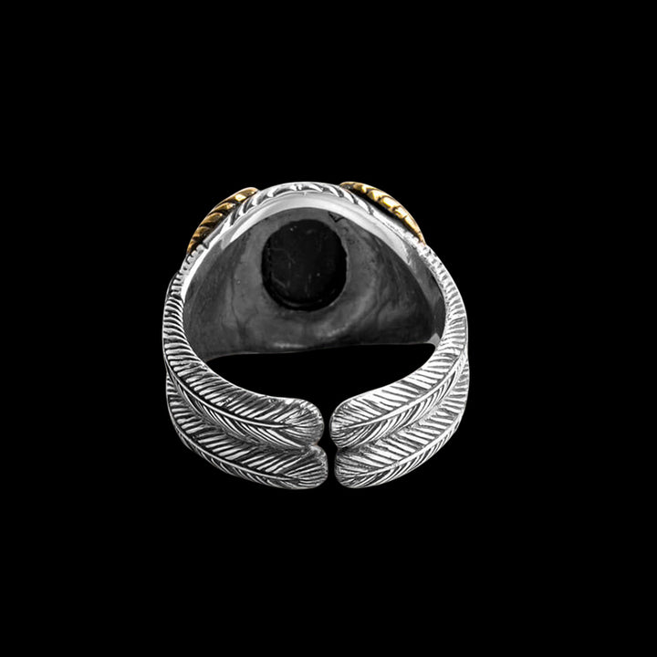 Eagle Agate 925 Sterling Silver Ring