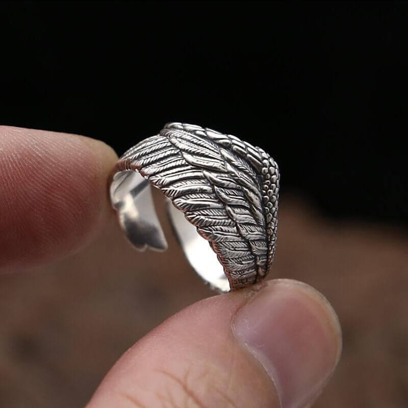Eagle Wing 925 Sterling Silver Ring