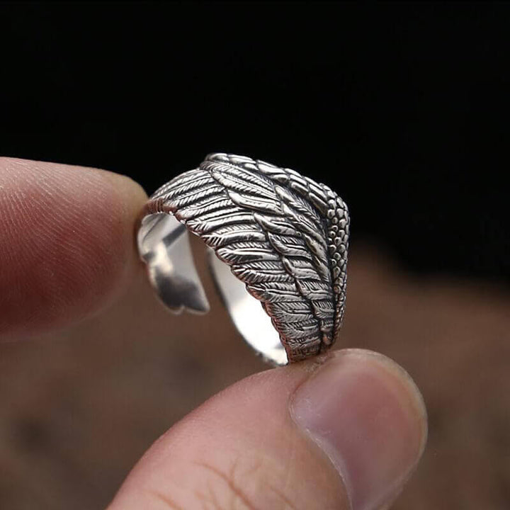 Eagle Wing 925 Sterling Silver Ring
