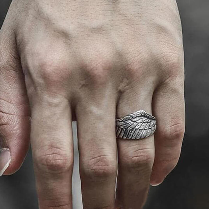 Eagle Wing 925 Sterling Silver Ring