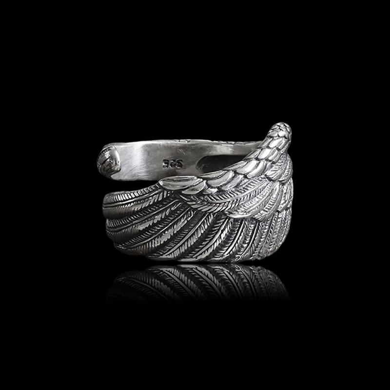 Eagle Wing 925 Sterling Silver Ring