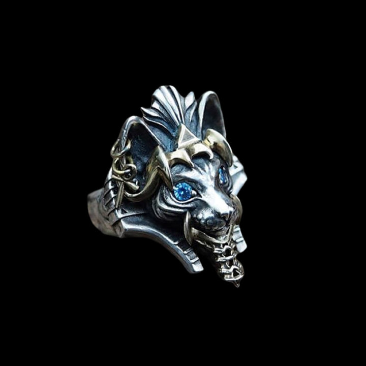 Egypt Sphinx 925 Sterling Silver Ring