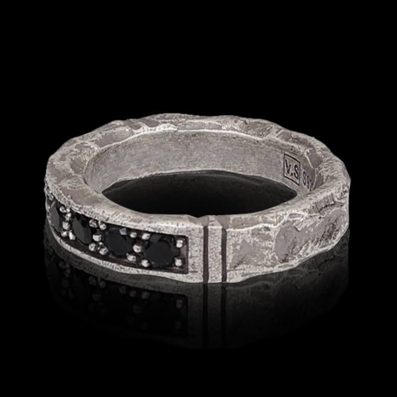 Exploring The Moon 925 Sterling Silver Ring 01 | RoyalLuster.com