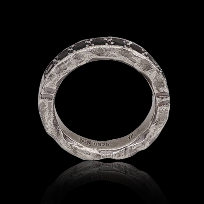 Exploring The Moon 925 Sterling Silver Ring 04 | RoyalLuster.com