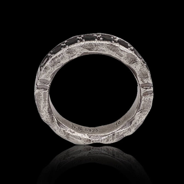 Exploring The Moon 925 Sterling Silver Ring 04 | RoyalLuster.com