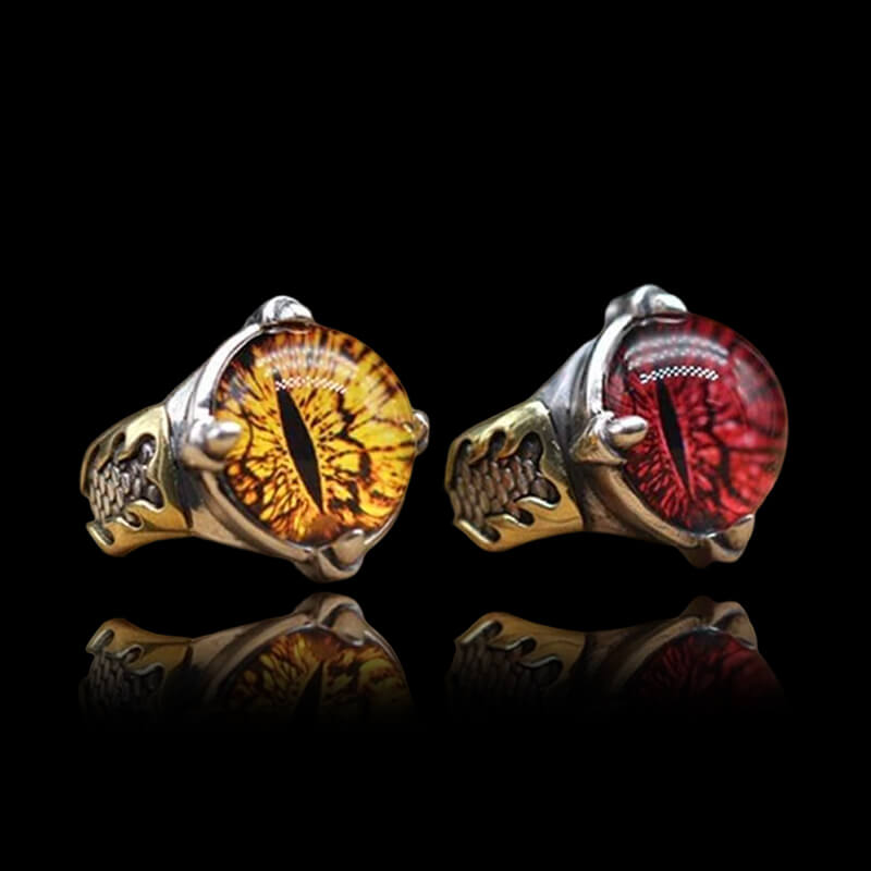 Eye Of Sauron 925 Sterling Silver Ring