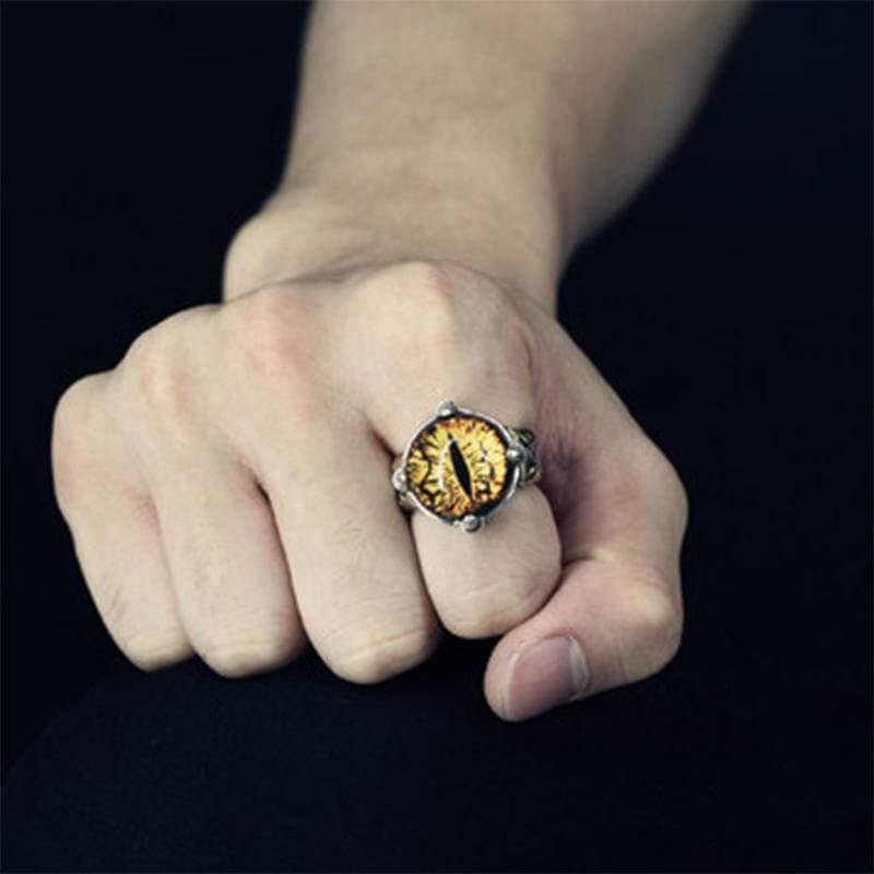 Eye Of Sauron 925 Sterling Silver Ring