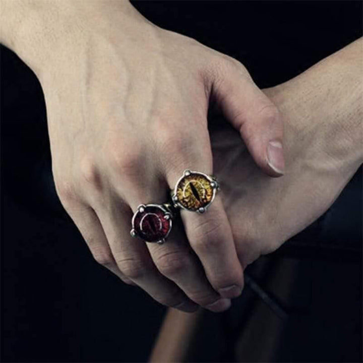 Eye Of Sauron 925 Sterling Silver Ring