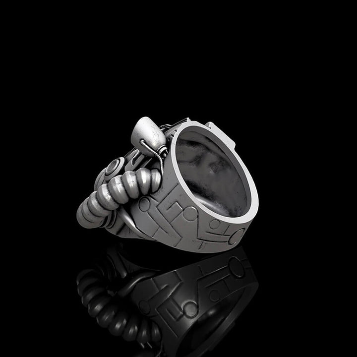 Fallout Helmet 925 Sterling Silver Ring