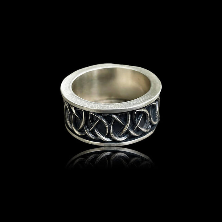 Fenris-wolf 925 Sterling Silver Viking Ring