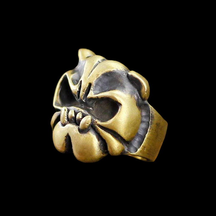 French Bulldog 925 Sterling Silver Animal Ring