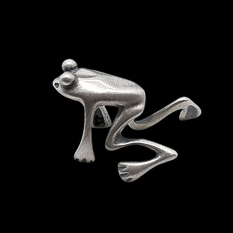 Frog 925 Sterling Silver Ear Cuffs