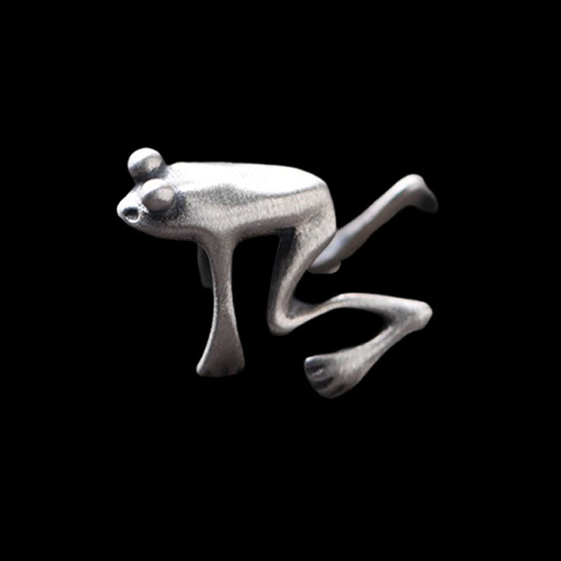 Frog 925 Sterling Silver Ear Cuffs