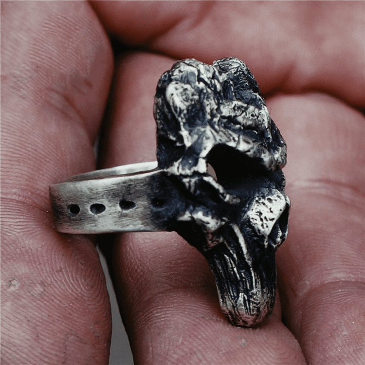God Of War Skull 925 Sterling Silver Darksiders Ring