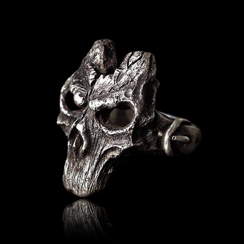 God Of War Skull 925 Sterling Silver Darksiders Ring