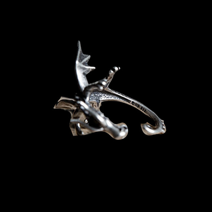 Gothic Dragon 925 Sterling Silver Ear Cuff