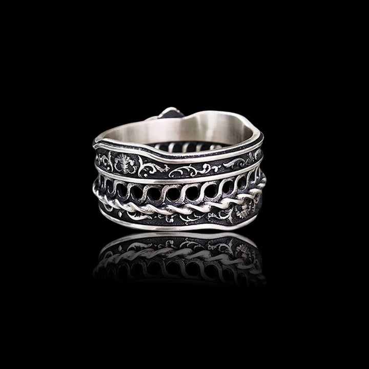 Gothic Skull 925 Sterling Silver Ring