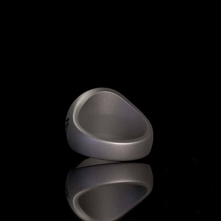 Helm of Awe Valknut Sterling Silver Viking Ring