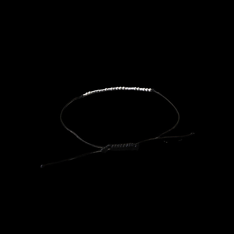 I Love You Morse Code 925 Sterling Silver Bracelet