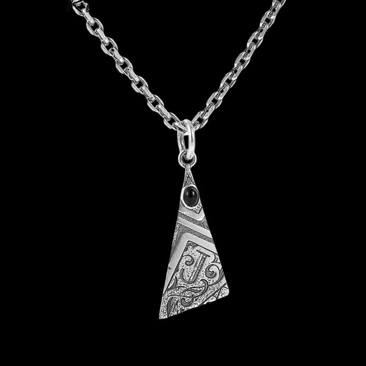 Irregular Playing Card 925 Sterling Silver Pendant 01 | RoyalLuster.com