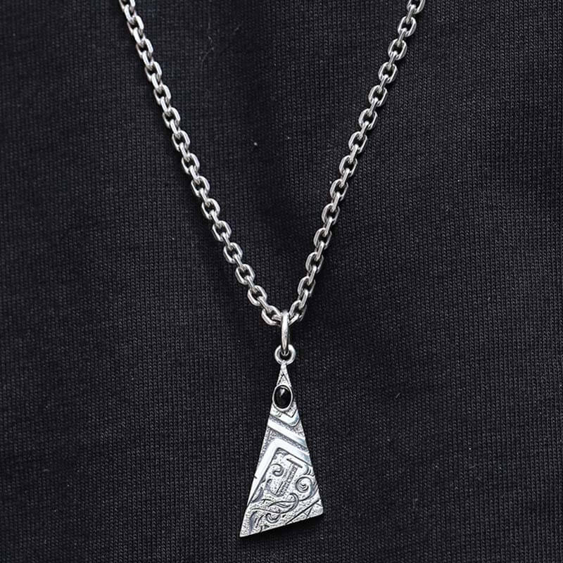 Irregular Playing Card 925 Sterling Silver Pendant 03 | RoyalLuster.com