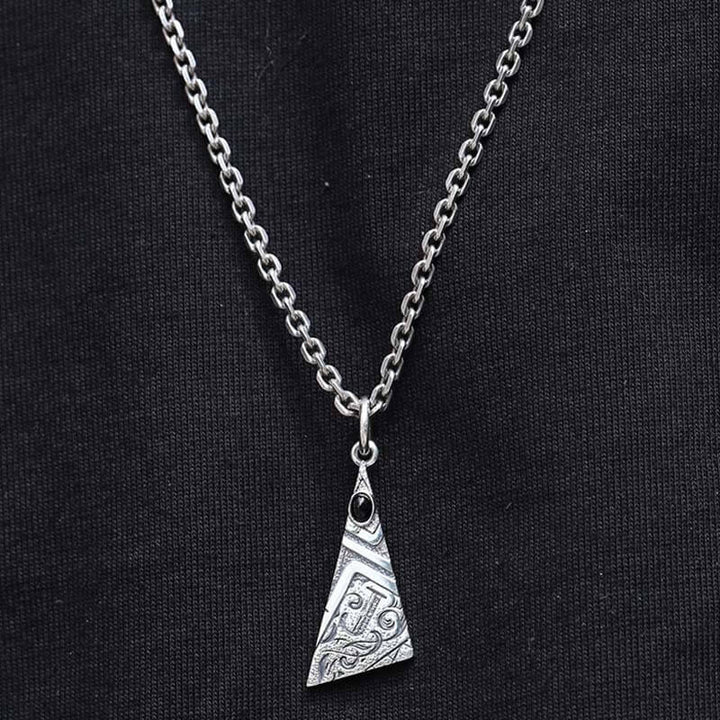 Irregular Playing Card 925 Sterling Silver Pendant 03 | RoyalLuster.com