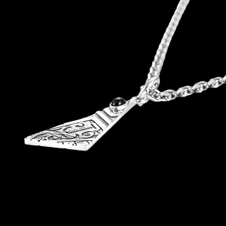 Irregular Playing Card 925 Sterling Silver Pendant