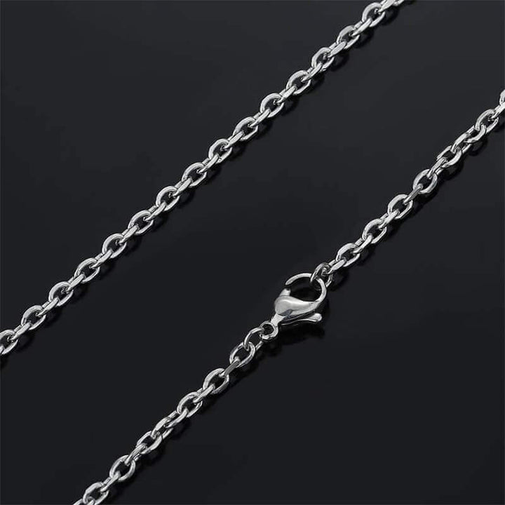 Irregular Playing Card Black Onyx 925 Sterling Silver Pendant