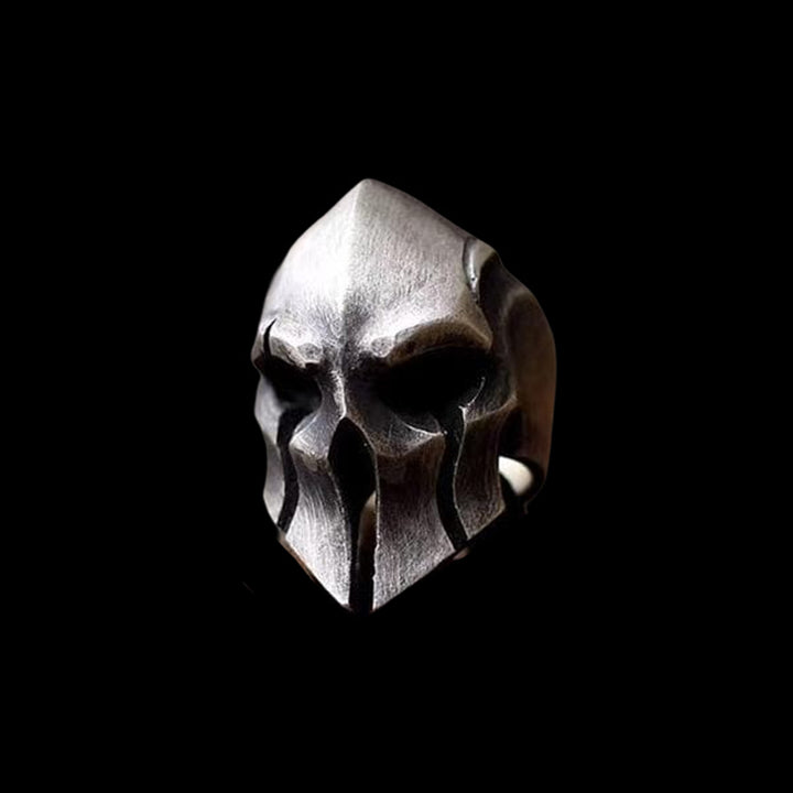 Knight Skull 925 Sterling Silver Ring