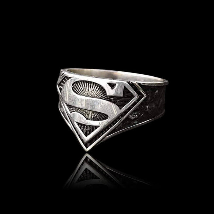 Letter "S" 925 Sterling Silver Ring