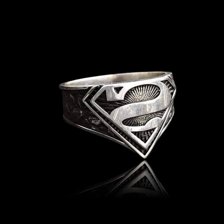 Letter "S" 925 Sterling Silver Ring