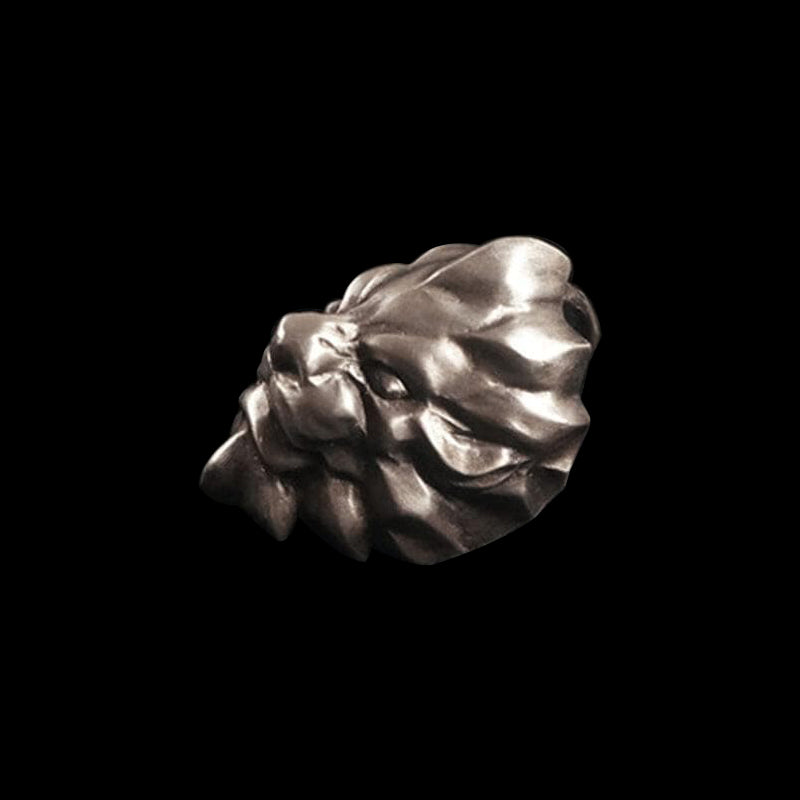 Lion Head 925 Sterling Silver Pendant