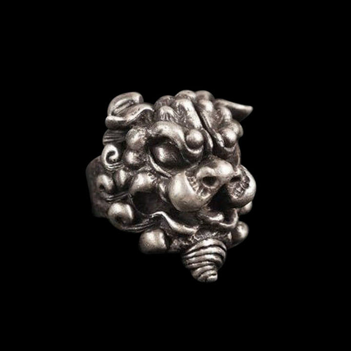 Lion Head 925 Sterling Silver Ring