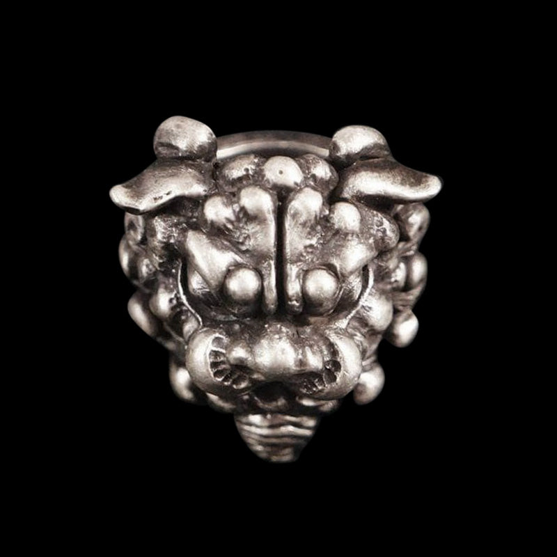 Lion Head 925 Sterling Silver Ring