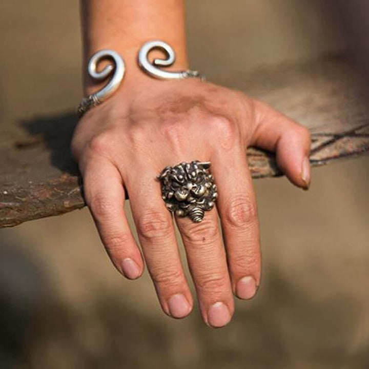 Lion Head 925 Sterling Silver Ring
