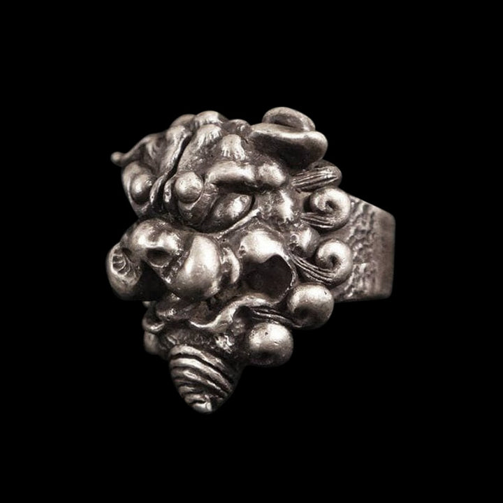 Lion Head 925 Sterling Silver Ring
