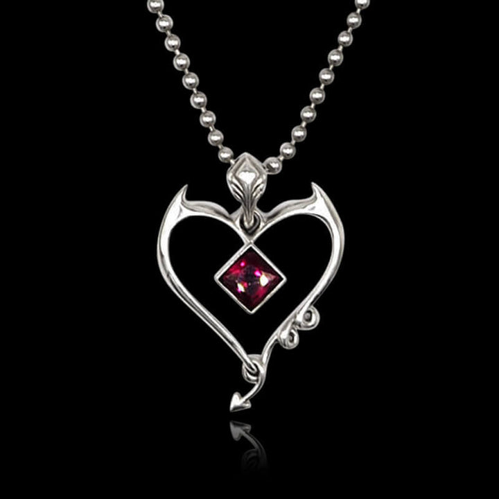 Little Devil 925 Sterling Silver Necklace 01 | RoyalLuster.com