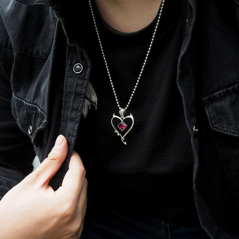 Little Devil 925 Sterling Silver Necklace 02 | RoyalLuster.com