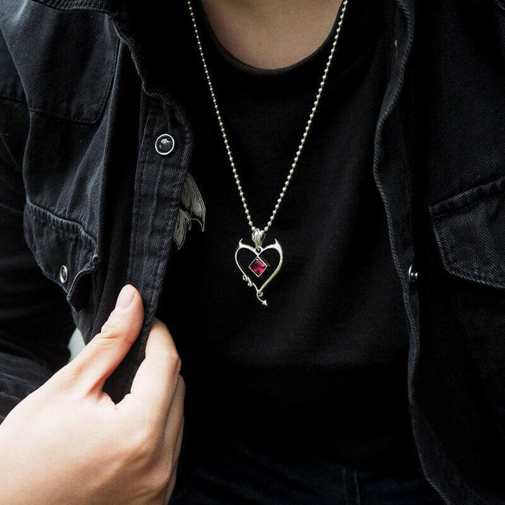 Little Devil 925 Sterling Silver Necklace 02 | RoyalLuster.com