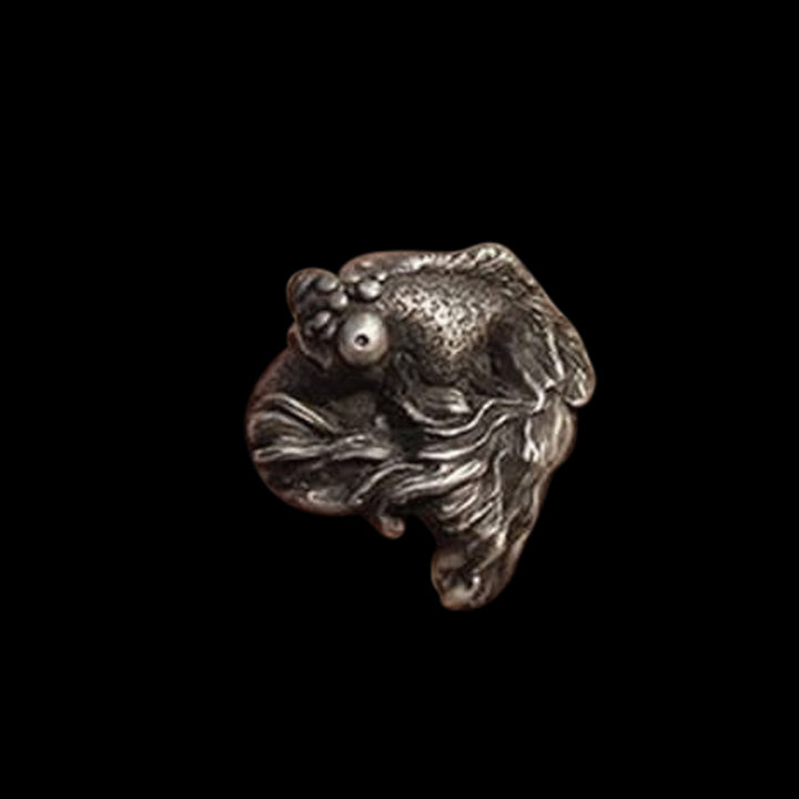 Lucky Carp 925 Sterling Silver Ring