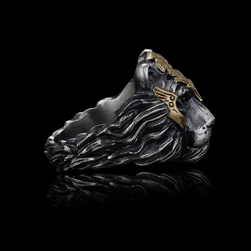 Majestic Tiger Head 925 Sterling Silver Ring