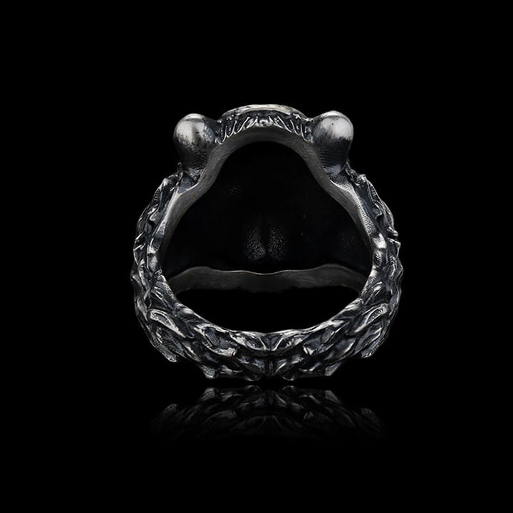 Majestic Tiger Head 925 Sterling Silver Ring