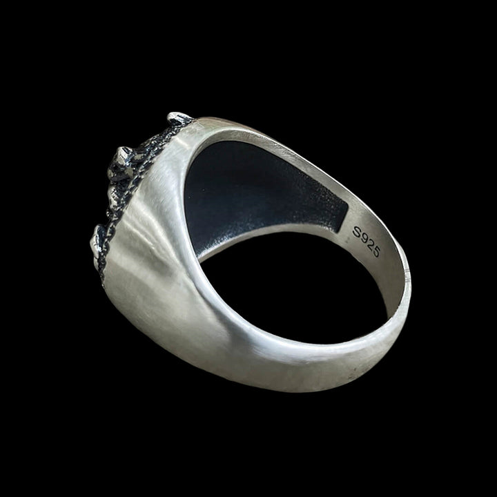 Medusa 925 Sterling Silver Ring